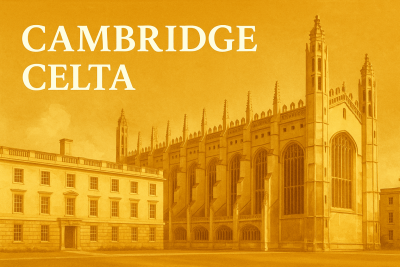 Certificate in Teaching English to Speakers of Other Languages (CELTA)